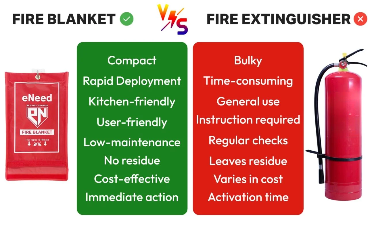 Fire Blanket Essential Fire Safety for Home and Workplace