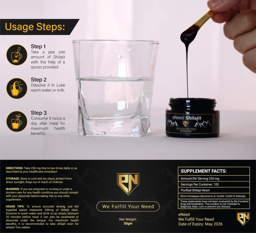 How to Use Shilajit Resin?